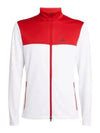 Banks Mid Layer Zip-Up Jacket Cherry White - J.LINDEBERG - BALAAN 2