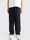 Jacquard Wool Straight Pants Navy - ACNE STUDIOS - BALAAN 5