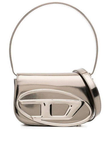 1DR Mirrored Leather Shoulder Bag Bronze - DIESEL - BALAAN 1