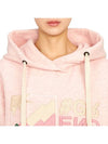 Mountain Logo Hoodie Rose Pink - MONCLER - BALAAN 7