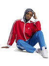 Jersey Track Jacket IK0431 Red WOMENS - ADIDAS - BALAAN 3