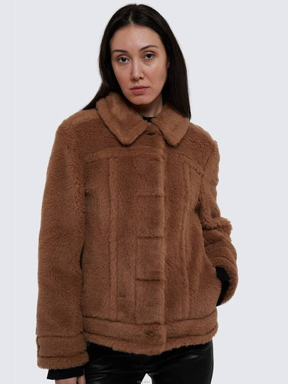 Outerwear Women s Teddy Short Crop Coat 2310860439 - MAX MARA - BALAAN 2