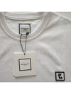 Men's Back Logo Cotton Short Sleeve T-Shirt White - WOOYOUNGMI - BALAAN 7