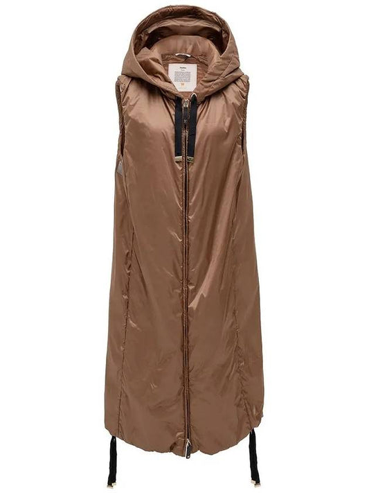 GreenH Padding Vest Caramel - MAX MARA - BALAAN 2