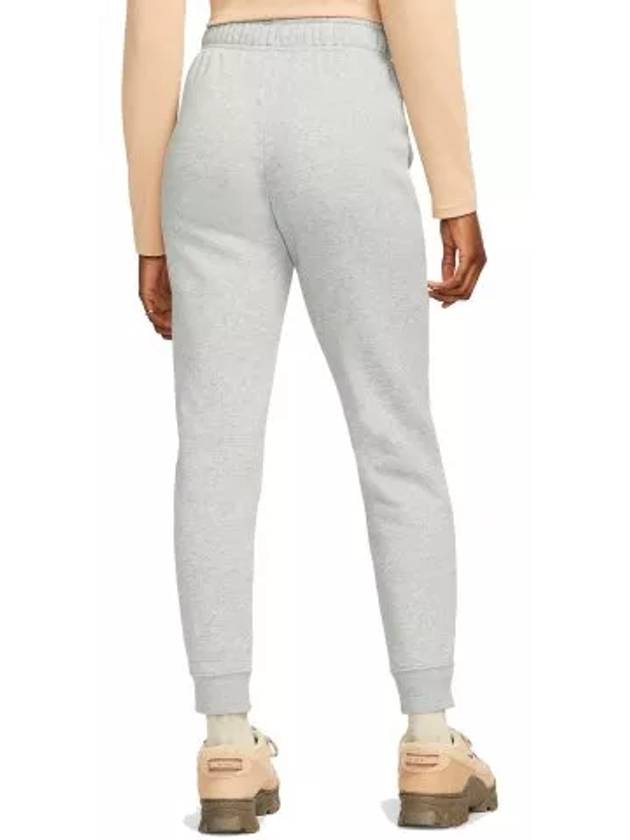 Women's Sportswear Club Fleece Mid-Rise Slim Track Pants Grey - NIKE - BALAAN 3