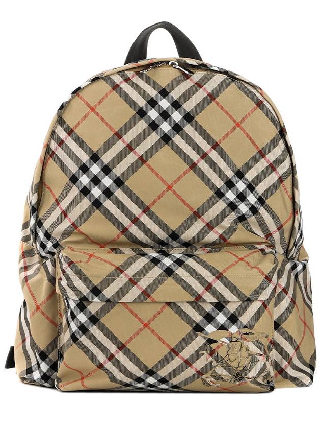 Nova Check Backpack Beige - BURBERRY - BALAAN 2