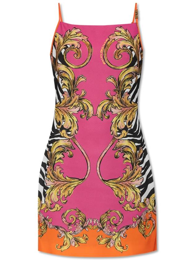 Versace Jeans Couture Strappy Dress., Women's, Multicolour - VERSACE - BALAAN 1