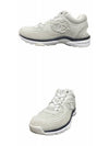 CC logo fabric suede low-top sneakers light Grey - CHANEL - BALAAN 5