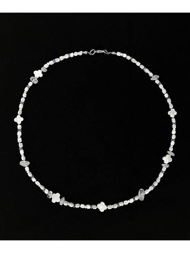 Necklace_WHITE TETHYS NACRE Women's Necklace White - RUBATI - BALAAN 1