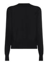 Heart Logo Wool Cardigan Black - AMI - BALAAN 3