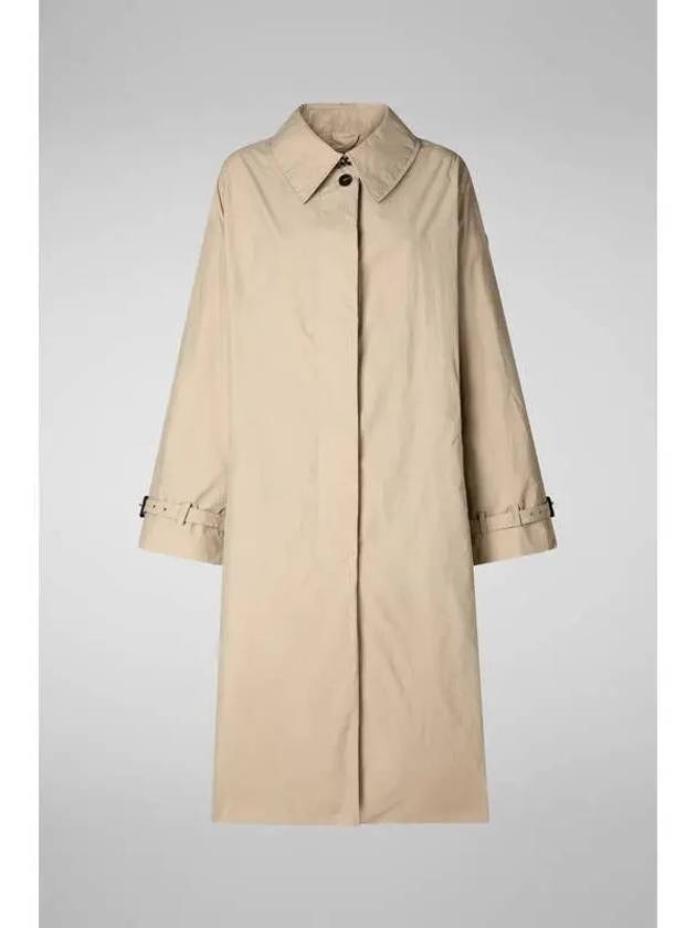 GILDA NYLON TRENCH COAT BEIGE - SAVE THE DUCK - BALAAN 1