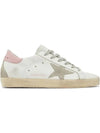 Superstar White Pink Heel Tab Sneakers - GOLDEN GOOSE - BALAAN 2