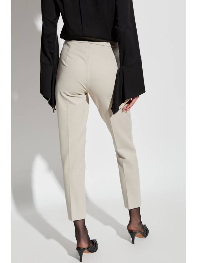 Max Mara Creased Trousers Pegno, Women's, Grey - MAX MARA - BALAAN 4