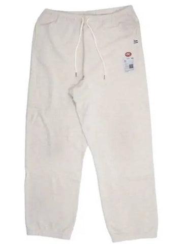 J13PT724 White Patch Logo Sweatpants - MIHARA YASUHIRO - BALAAN 1