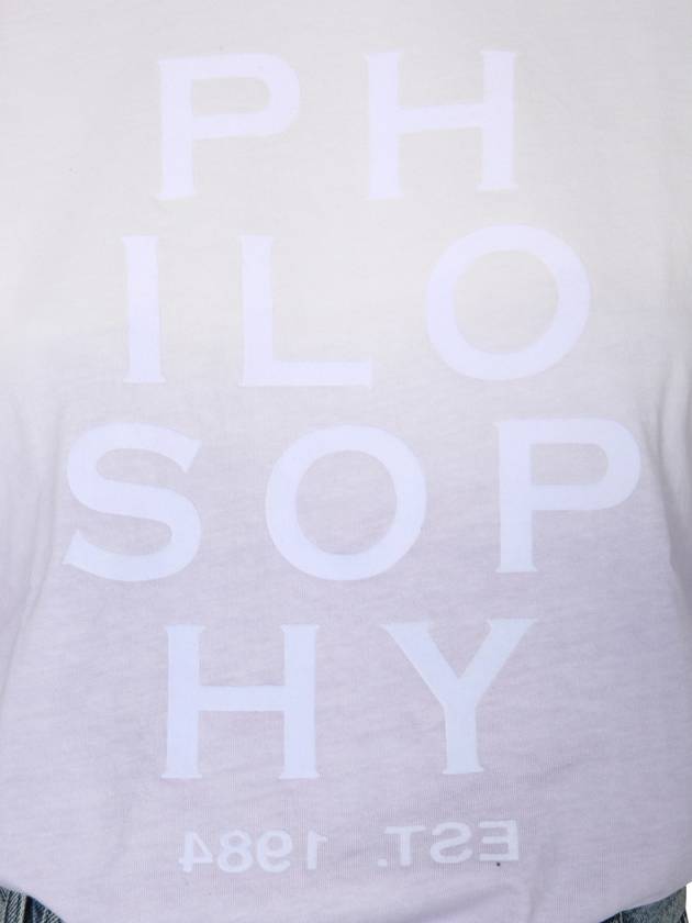 CREW NECK T-SHIRT - PHILOSOPHY DI LORENZO SERAFINI - BALAAN 4