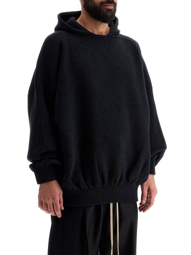 hooded knit sweatshirt with - FEAR OF GOD - BALAAN 2