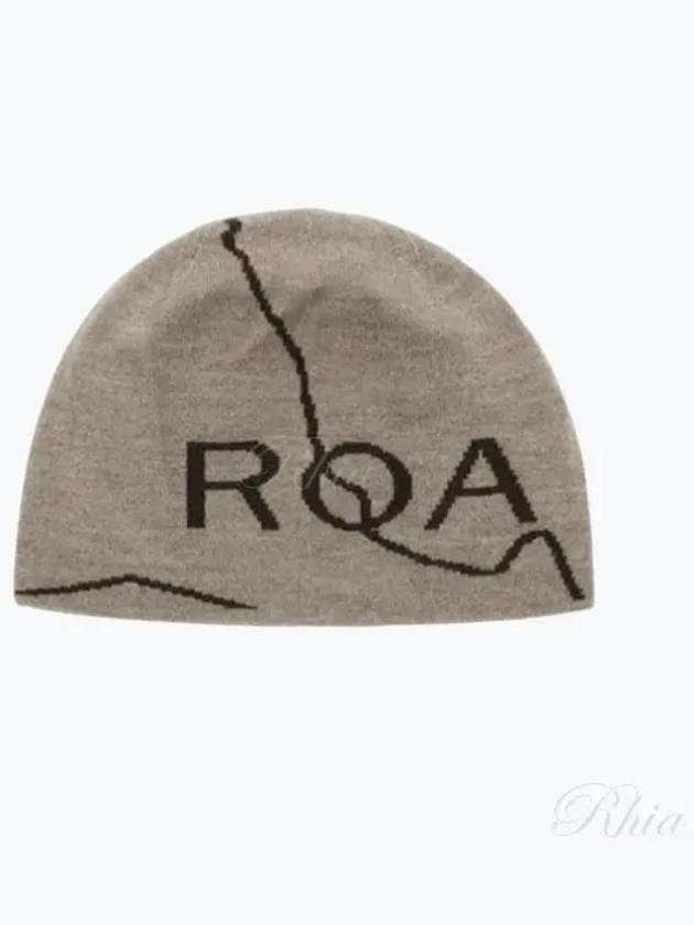 Logo Beanie RBUW202YA02 BEG0002 - ROA - BALAAN 1