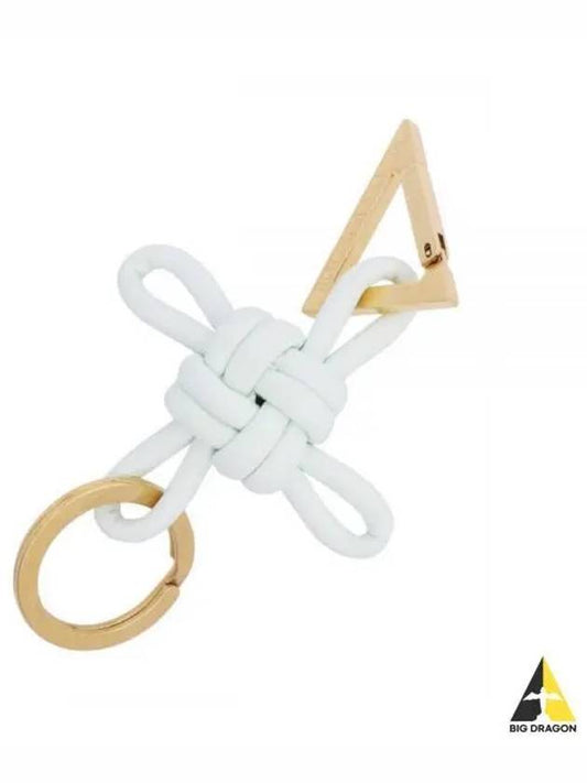 Triangle Nappa Key Holder Glacier - BOTTEGA VENETA - BALAAN 2