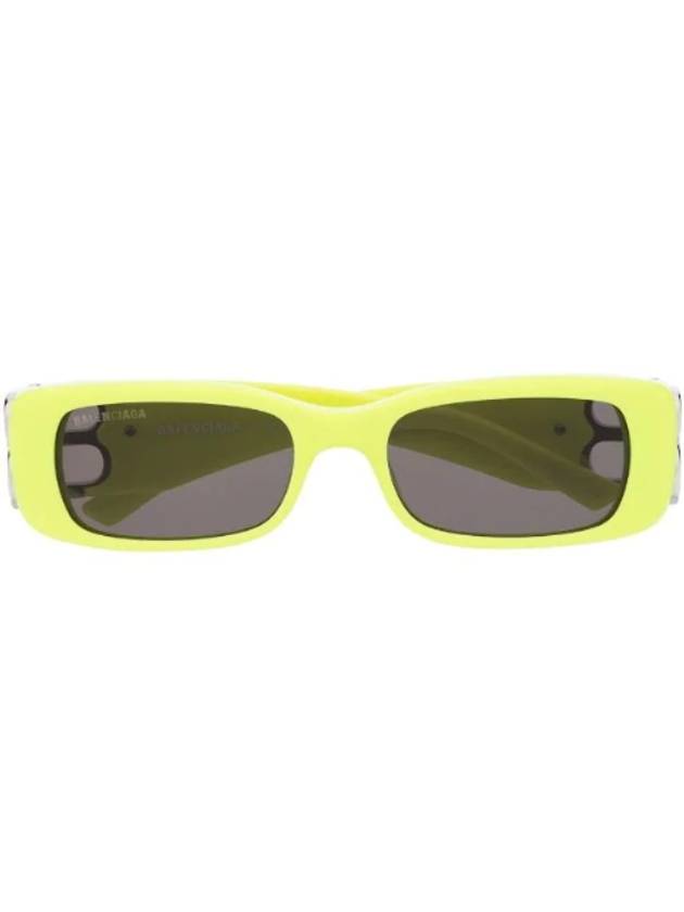 Eyewear Logo Decorated Rectangular Frame Sunglasses BB0096S - BALENCIAGA - BALAAN 1