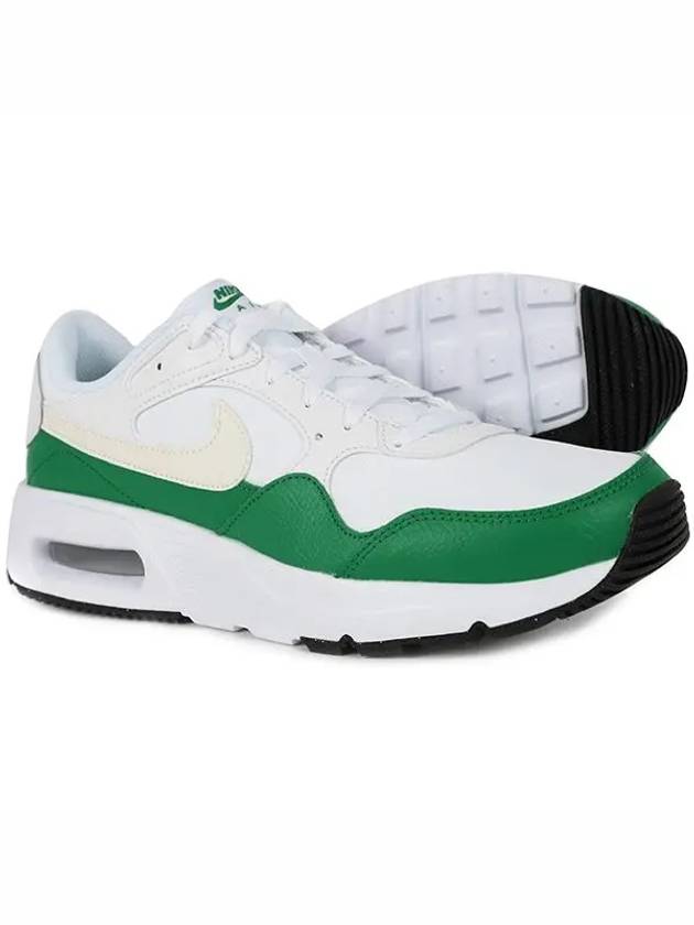 Air Max SC Low Top Sneakers White Stadium Green - NIKE - BALAAN 3