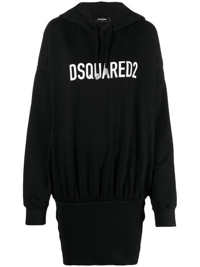 23 fw Logo Cotton Sweat Maxi Dress S75CV0617S25538900 B0710436499 - DSQUARED2 - BALAAN 2