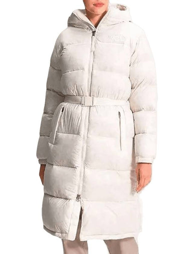 Nuptse Long Padding Cream - THE NORTH FACE - BALAAN 1