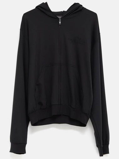 Small Fit Zip Up Hoodie - BALENCIAGA - BALAAN 1