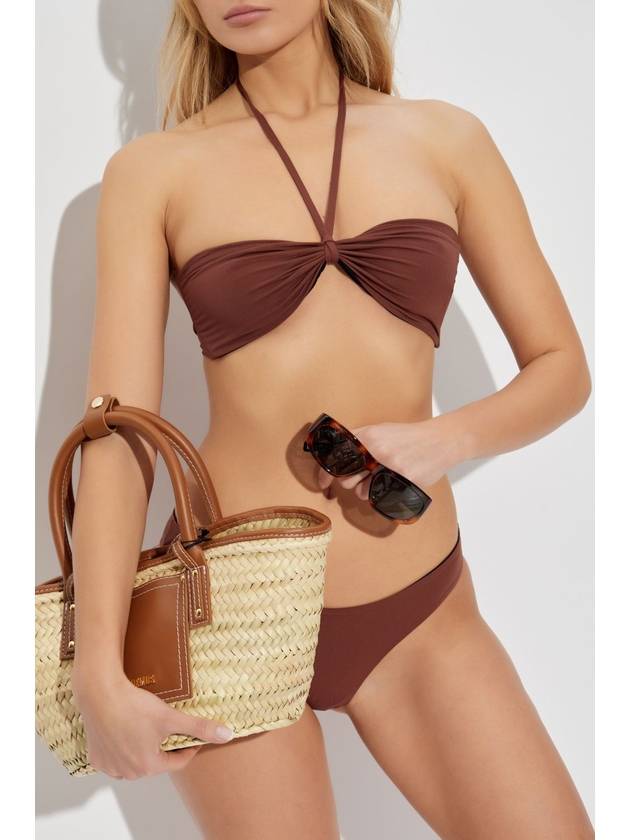 Bond-Eye Reversible Bikini Top Ida Tie, Women's, Brown - BOND-EYE - BALAAN 2