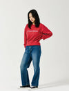 Brushed Options Logo Sweat Shirts RED - LE SOLEIL MATINEE - BALAAN 3