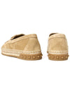 Logo Suede Espadrilles Beige - VALENTINO - BALAAN 7