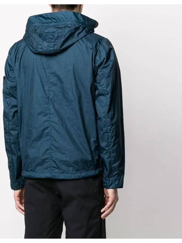 Membrana Hooded Jacket Navy - STONE ISLAND - BALAAN 5