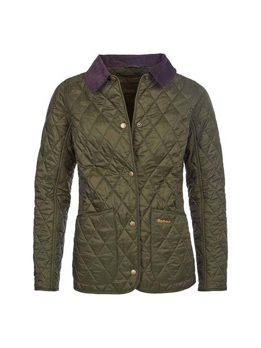 Annandale Quilted Jacket Olive - BARBOUR - BALAAN.
