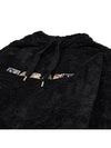 Ulysse Embroidered Logo Hoodie Black - ISABEL MARANT - BALAAN 4