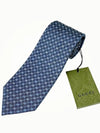 GG Dot Pattern Silk Tie Blue Silver - GUCCI - BALAAN 2