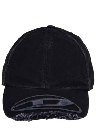 C-Jarl Embroidered Peak Ball Cap Black - DIESEL - BALAAN 2