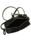 Women's Rockstud Cross Bag Black - VALENTINO - BALAAN 5