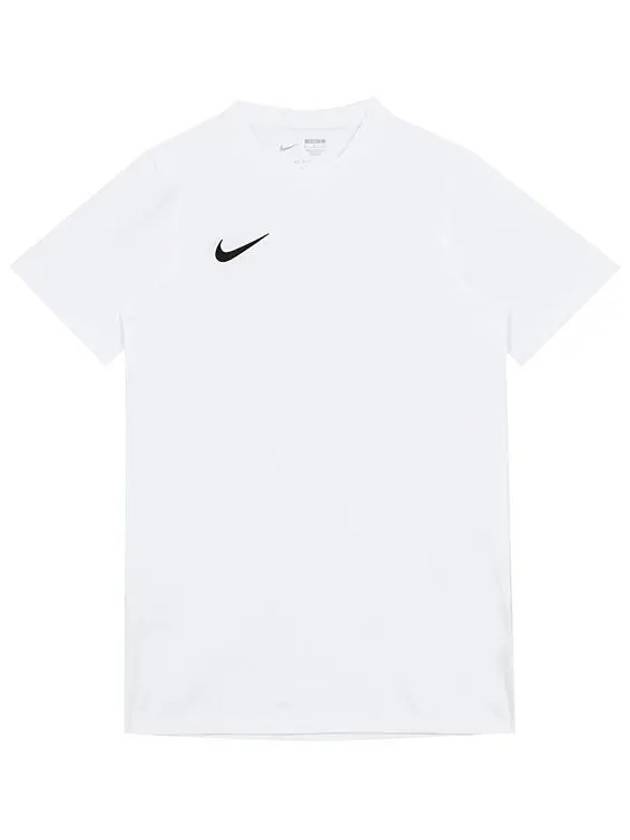 Dri Fit Park 7 Short Sleeve T-Shirt White - NIKE - BALAAN 3