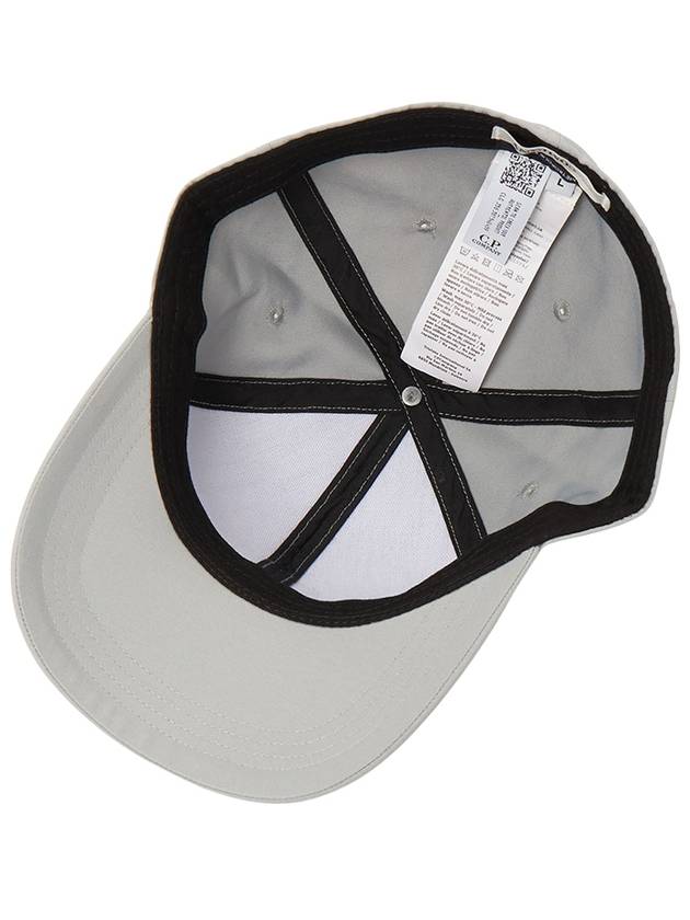 Logo Patch Ball Cap Grey - CP COMPANY - BALAAN 5