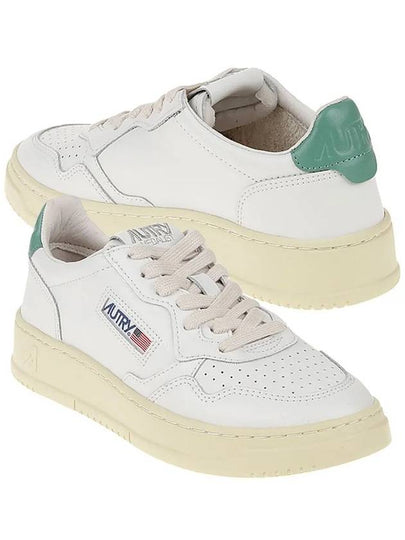 Medalist Green Tab Low Top Sneakers White - AUTRY - BALAAN 2