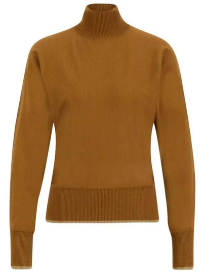 Women's Educata Turtleneck Camel - MAX MARA - BALAAN 2