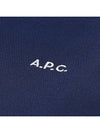 Austin Embroidery Logo Polo Shirt Blue - A.P.C. - BALAAN 5