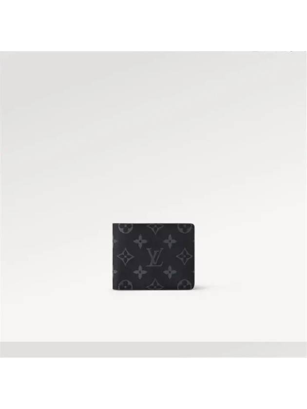 Slender Monogram Eclipse Half Wallet Black - LOUIS VUITTON - BALAAN 2