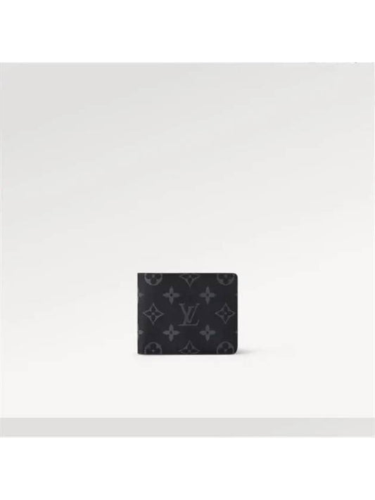 Slender Monogram Eclipse Half Wallet Black - LOUIS VUITTON - BALAAN 2