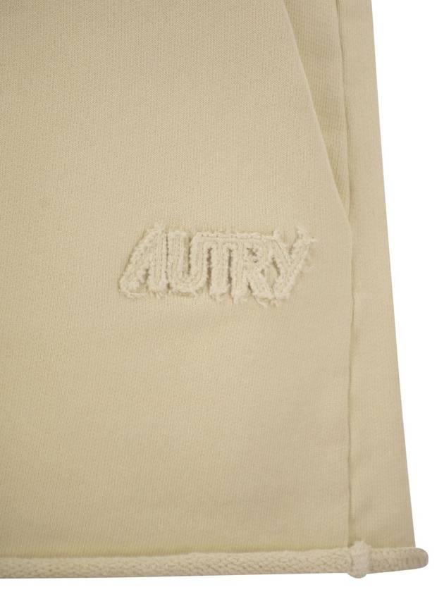 Short trousers in compact cotton jersey - AUTRY - BALAAN 4