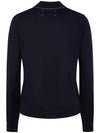 Work In Progress Wool Knit Top Navy - MAISON MARGIELA - BALAAN 3