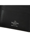 VLTN Logo Half Wallet Black - VALENTINO - BALAAN 9