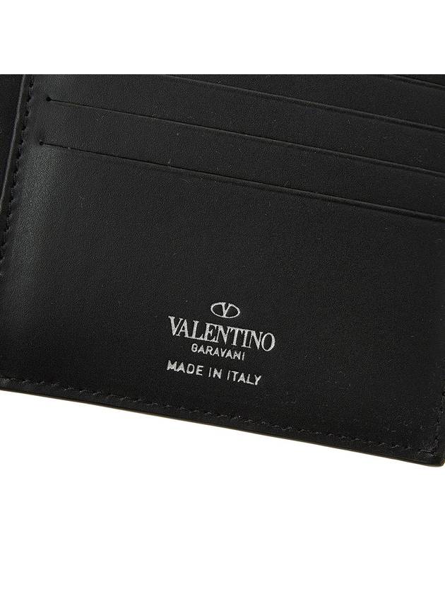 VLTN Logo Half Wallet Black - VALENTINO - BALAAN 9