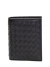 Intrecciato Small Folder Half Wallet Brown - BOTTEGA VENETA - BALAAN 2