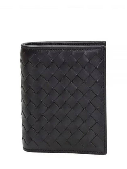 Intrecciato Small Folder Half Wallet Brown - BOTTEGA VENETA - BALAAN 2