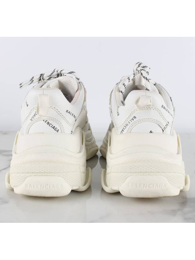 Multi Logo Triple S White 35 Domestic 220 - BALENCIAGA - BALAAN 4